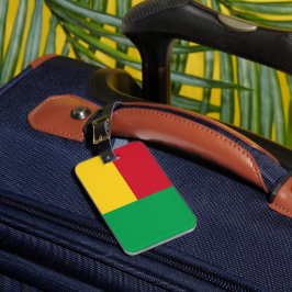 Benin flagga bagagebricka