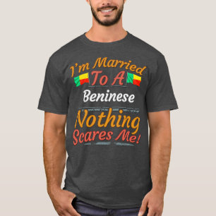 Benin Flagga Butterfly Gift for Beninese from Beni T Shirt