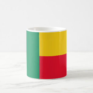 Benin Flagga Kaffemugg
