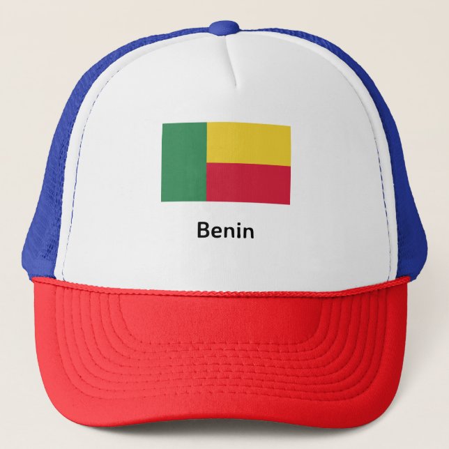 Benin Flagga Keps (Framsida)