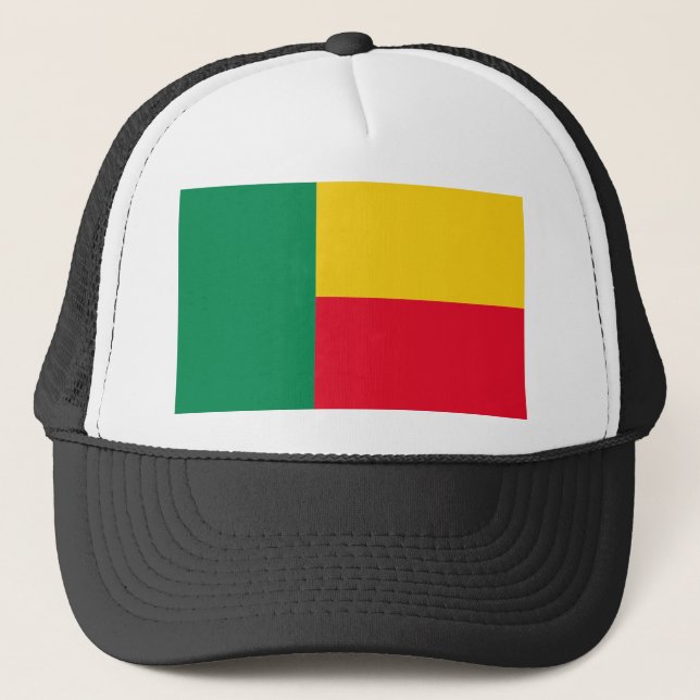 Benin Flagga Keps (Framsida)