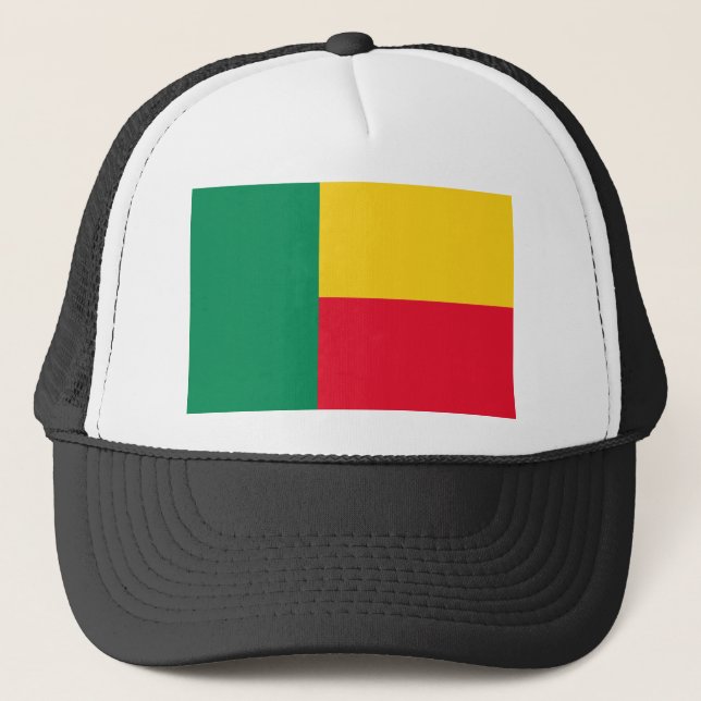 benin-flagga keps (Framsida)