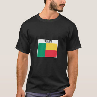 Benin Flagga - Land Design T Shirt