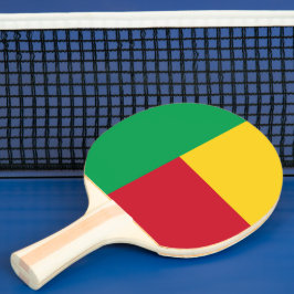 Benin flagga pingisracket