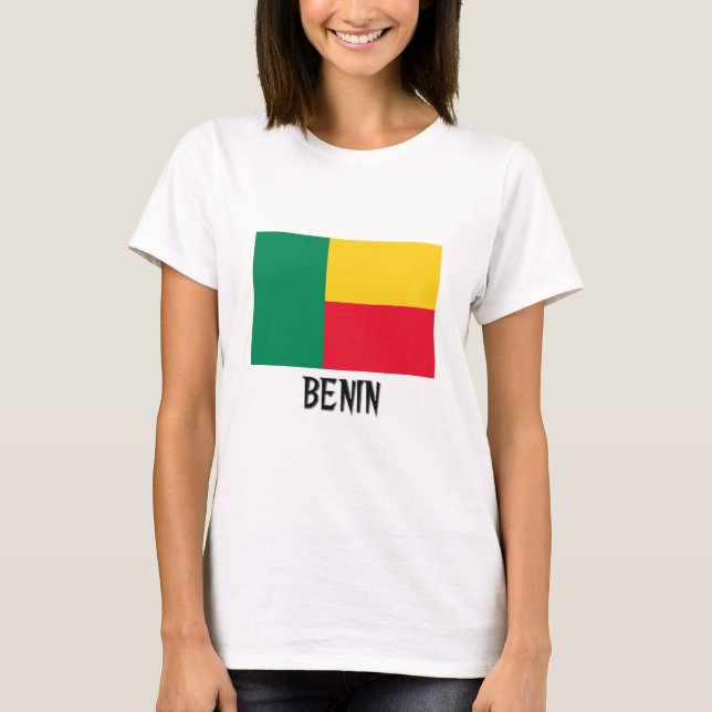 Benin flagga tee (Framsida)