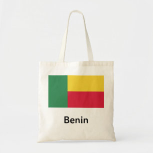 Benin Flagga Tygkasse