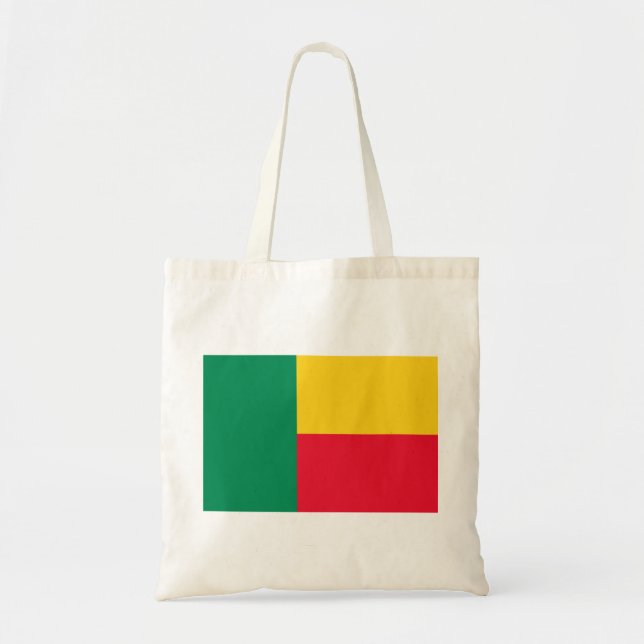 benin-flagga tygkasse (Framsidan)
