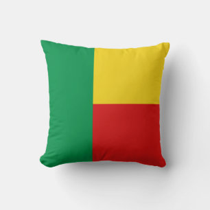 Benin Flagga x Flagga Pillow Kudde