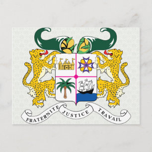 Benin-Jacka av Armens detaljinformation Vykort