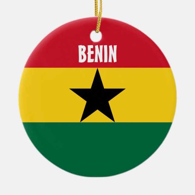 Benin jul Ornament (Framsidan)