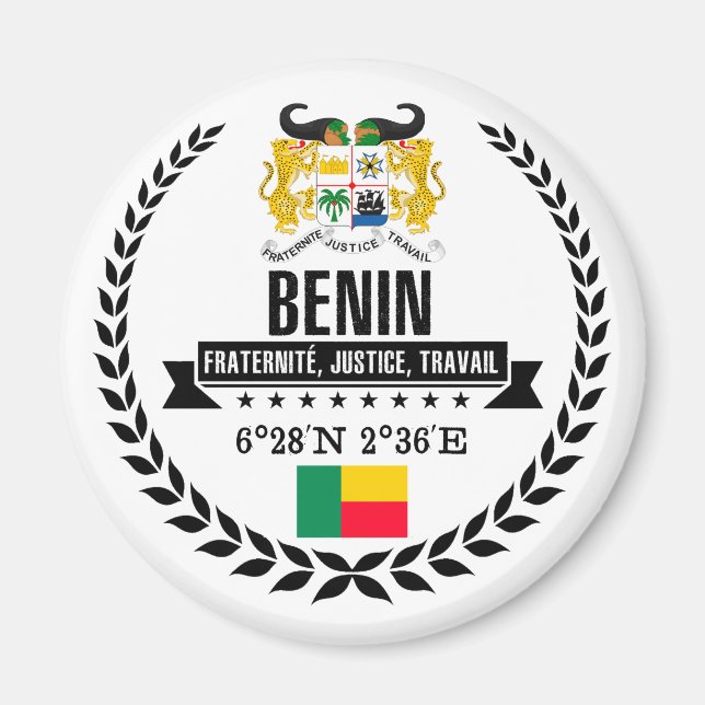 Benin Magnet (Framsidan)