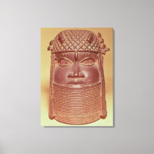 Benin maskerar canvastryck