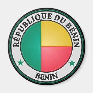 Benin rundaEmblem Magnet