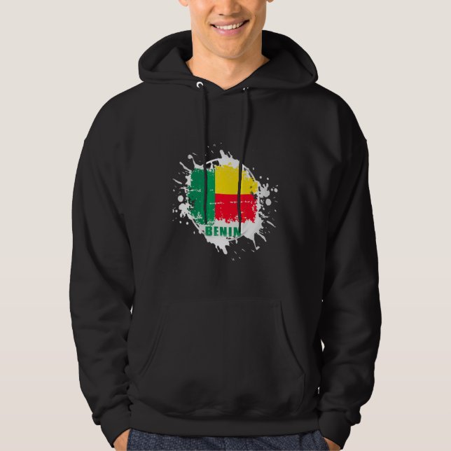 Benin Stänk Hoodie (Framsida)