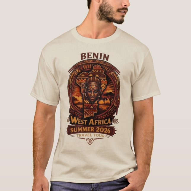 Benin studieresa sommaren 2026 t shirt (Framsida)