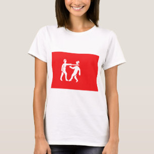 Benin väldeflagga tee shirt