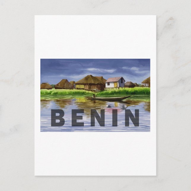 Benin Vykort (Framsida)