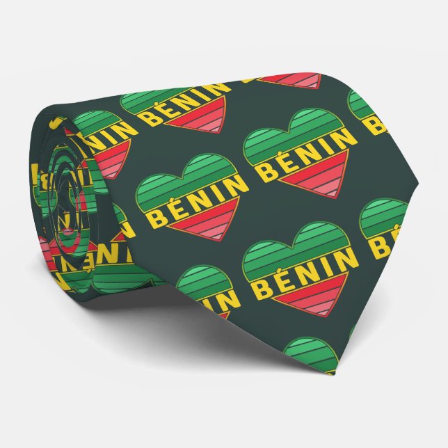 Beninese Heart, jag Kärlek Benin Slips (Rullad)