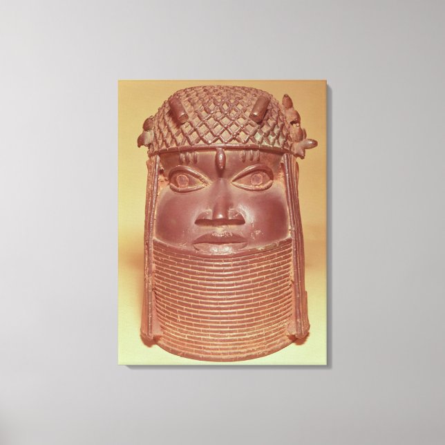 Beninmask Canvastryck (Framsida)