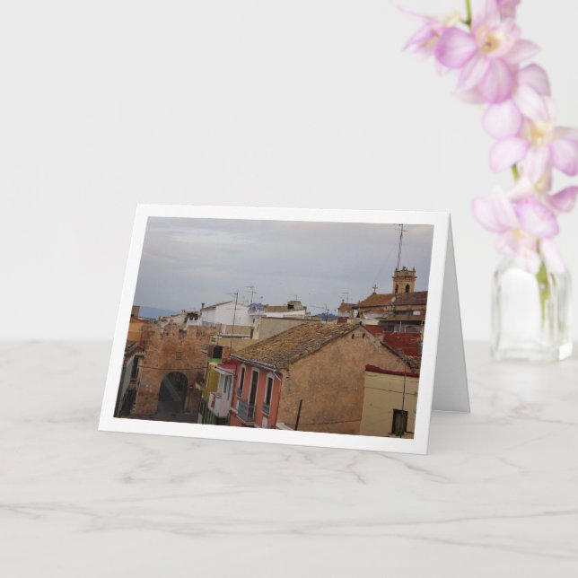 Benisanó Porträtt, Valencia, Spanien Kort (Orkide)