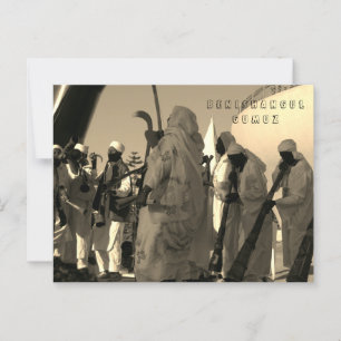 Benishangul-Gumuz Traditional Dance Etiopien Vykort