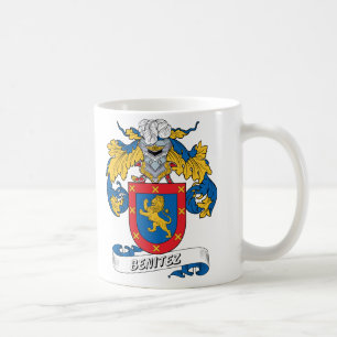 Benitez familjvapensköld kaffemugg
