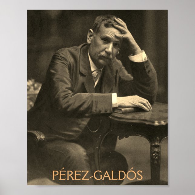 Benito Pérez-Galdós Poster (Framsidan)