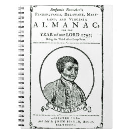 Benjamin Banneker almanacka Anteckningsbok