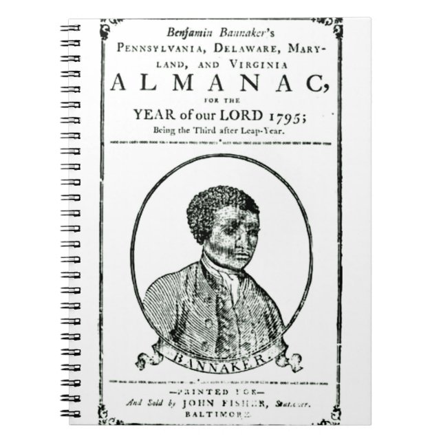 Benjamin Banneker almanacka Anteckningsbok (Framsidan)