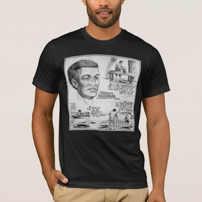 Benjamin Banneker: Black Scientist & Revolutionary T Shirt (Framsida)