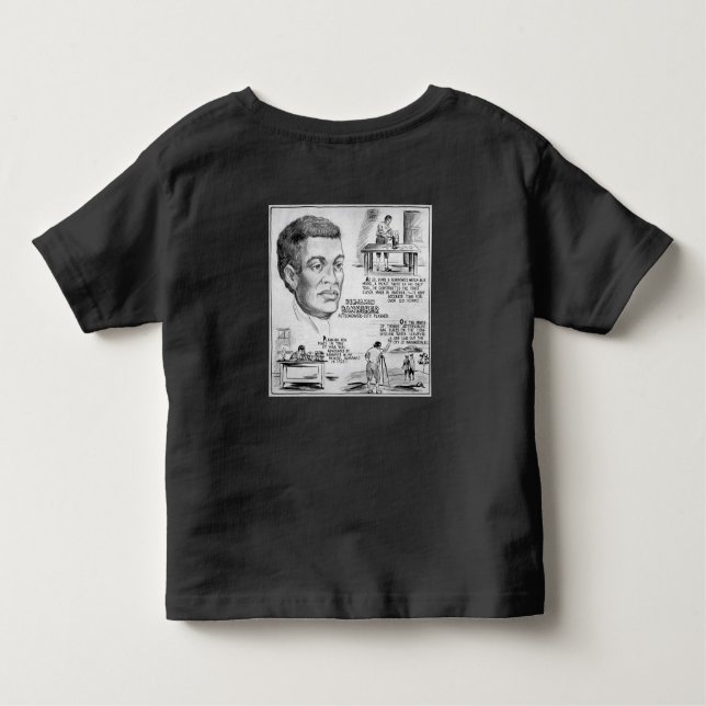Benjamin Banneker: Black Scientist & Revolutionary T Shirt (Baksida)