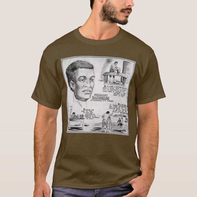 Benjamin Banneker: Black Scientist & Revolutionary T Shirt (Framsida)