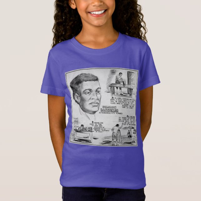 Benjamin Banneker: Black Scientist & Revolutionary T Shirt (Framsida)