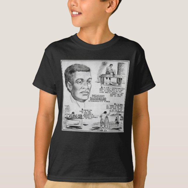 Benjamin Banneker: Black Scientist & Revolutionary T Shirt (Framsida)