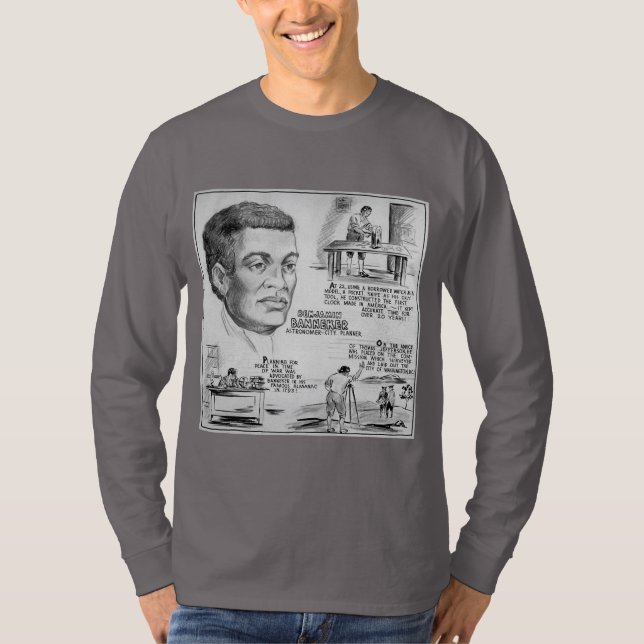 Benjamin Banneker: Black Scientist & Revolutionary T Shirt (Framsida)