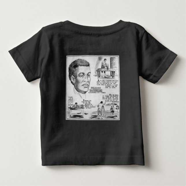 Benjamin Banneker: Black Scientist & Revolutionary T Shirt (Baksida)