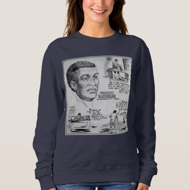Benjamin Banneker: Black Scientist & Revolutionary T Shirt (Framsida)