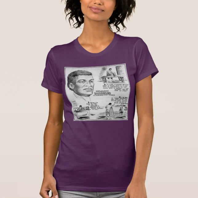 Benjamin Banneker: Black Scientist & Revolutionary T Shirt (Framsida)