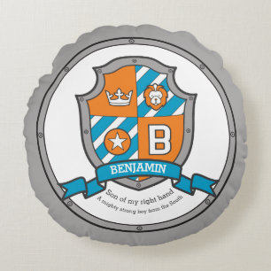 Benjamin brev B namn betyder örlogsköld Rund Kudde