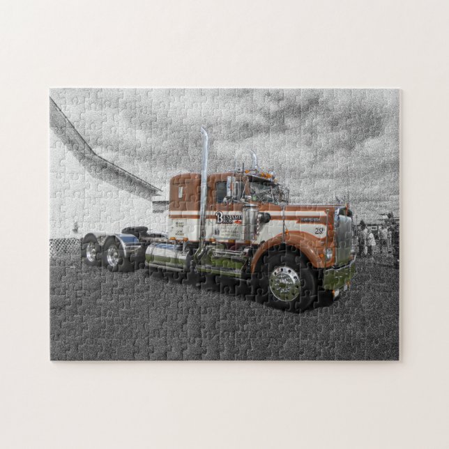 Benjamin Bros Kenworth Puzzle Pussel (Horisontell)