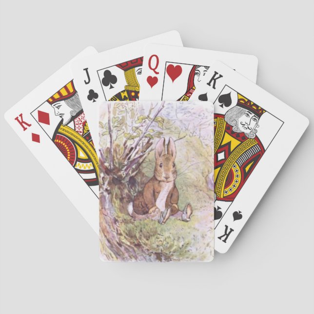 Benjamin Bunny (av Beatrix Potter) Casinokort (Baksidan)