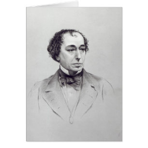 Benjamin Disraeli, 1:a Earl Beaconsfield Hälsningskort