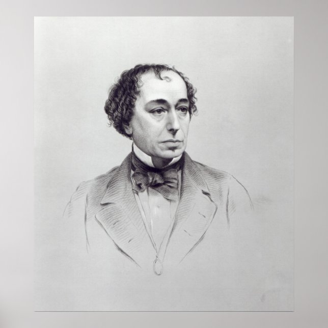 Benjamin Disraeli, 1:a Earl Beaconsfield Poster (Framsidan)