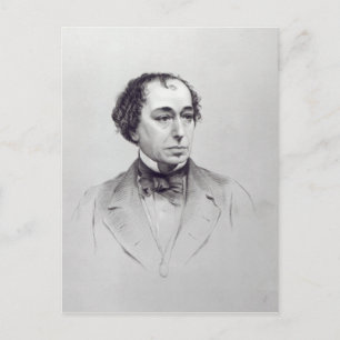 Benjamin Disraeli, 1:a Earl Beaconsfield Vykort