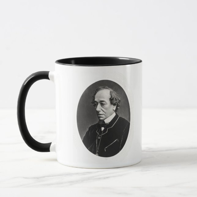 Benjamin Disraeli c.1874 Mugg (Vänster)