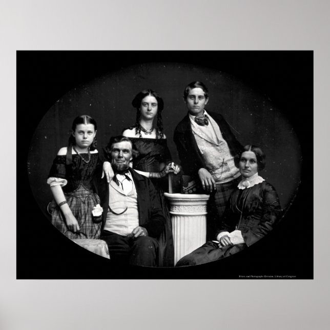 Benjamin Family Daguerreotype 1852 Poster (Framsidan)