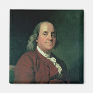 Benjamin Franklin 1782 Magnet