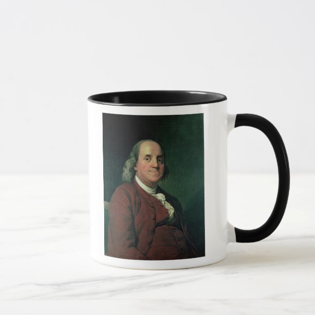 Benjamin Franklin 1782 Mugg (Höger)