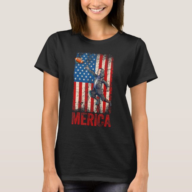 Benjamin Franklin 4 juli Amerikanska USA T Shirt (Framsida)
