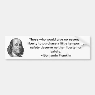 Benjamin Franklin bildekal